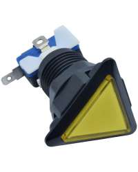 TP-TSY SWITCH TRIANGULAR AMARILLO 39 X39 x 39 LED 12/5VCD, CON MICROSWITCH INTERCAMBIABLE.